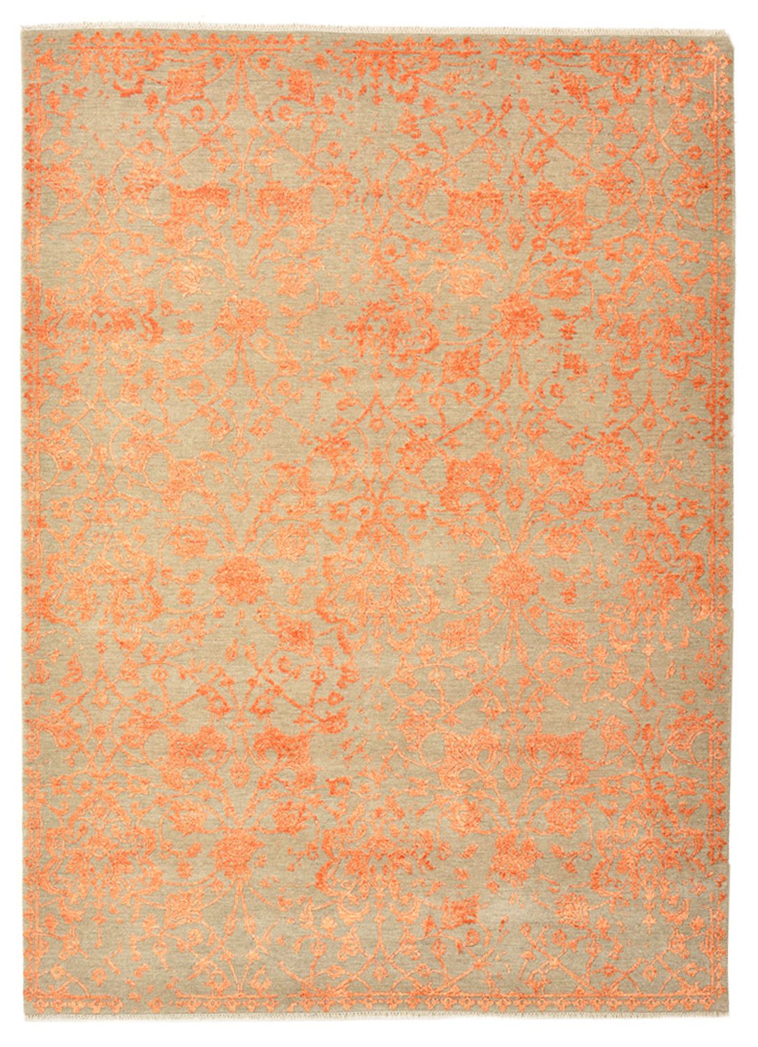 Tappeto di design - 212 x 156 cm - arancione