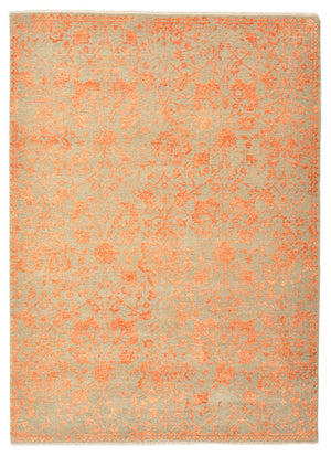 Tappeto di design - 212 x 156 cm - arancione