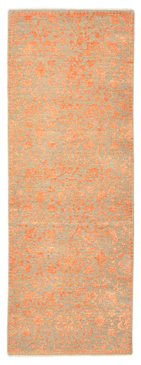 Tappeto corsia Tappeto di design - 201 x 74 cm - arancione