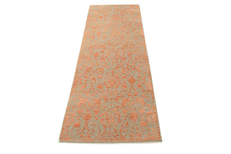 Tappeto corsia Tappeto di design - 201 x 74 cm - arancione