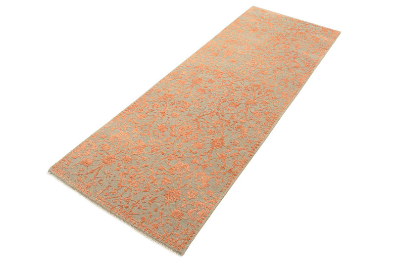 Tappeto corsia Tappeto di design - 201 x 74 cm - arancione