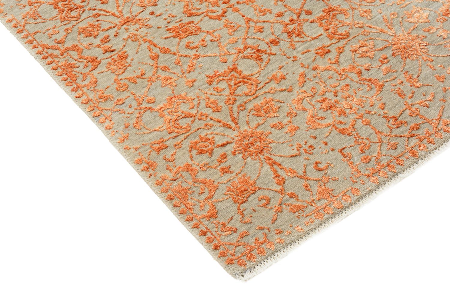 Tappeto corsia Tappeto di design - 201 x 74 cm - arancione