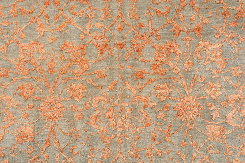 Tappeto corsia Tappeto di design - 201 x 74 cm - arancione