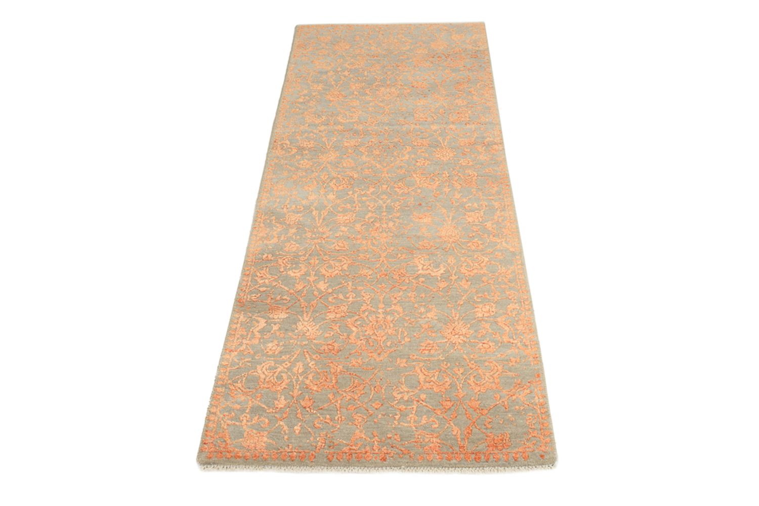 Tappeto corsia Tappeto di design - 201 x 74 cm - arancione