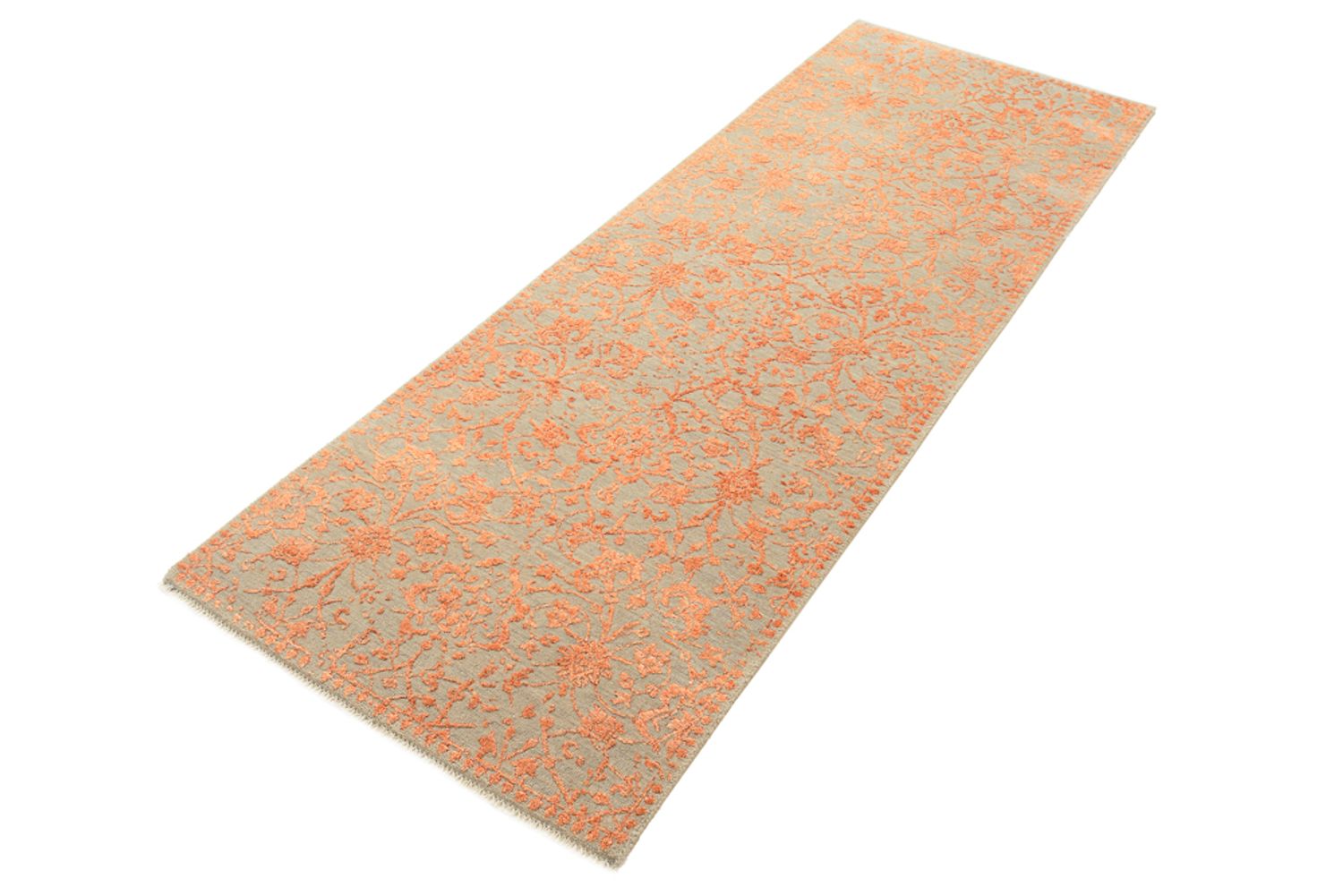 Tappeto corsia Tappeto di design - 201 x 73 cm - arancione