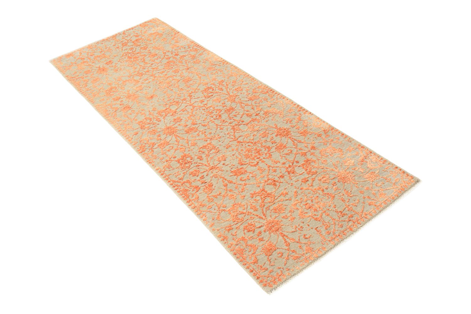 Tappeto corsia Tappeto di design - 201 x 73 cm - arancione