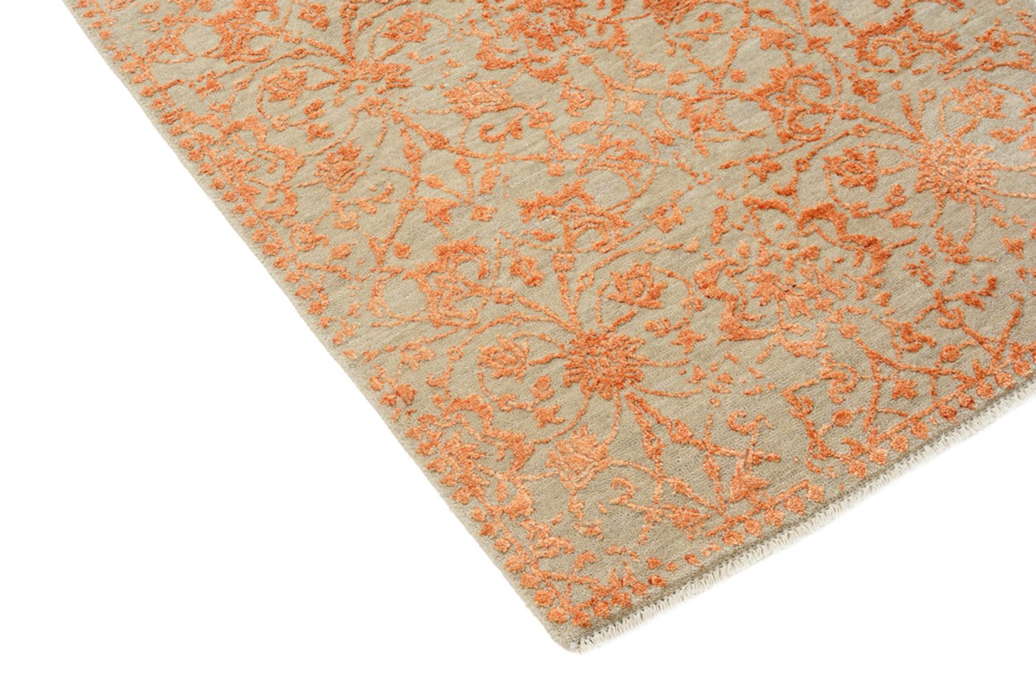 Tappeto corsia Tappeto di design - 201 x 73 cm - arancione