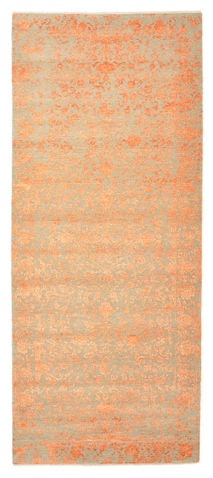 Tappeto corsia Tappeto di design - 297 x 126 cm - arancione