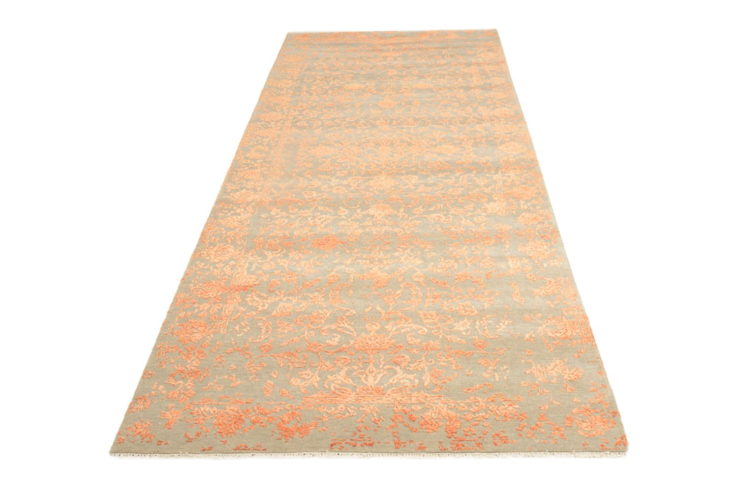 Tappeto corsia Tappeto di design - 297 x 126 cm - arancione
