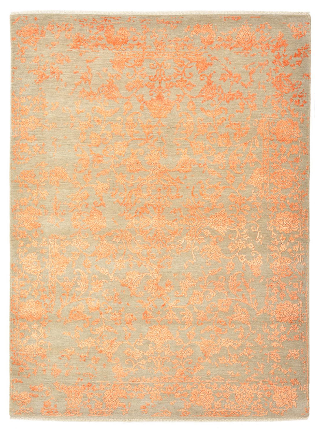 Tappeto di design - 210 x 157 cm - arancione