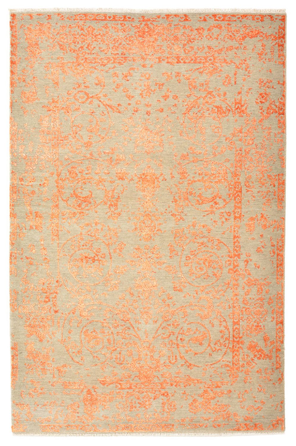 Tappeto di design - 187 x 123 cm - arancione
