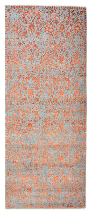 Tappeto corsia Tappeto di design - 308 x 122 cm - rosa