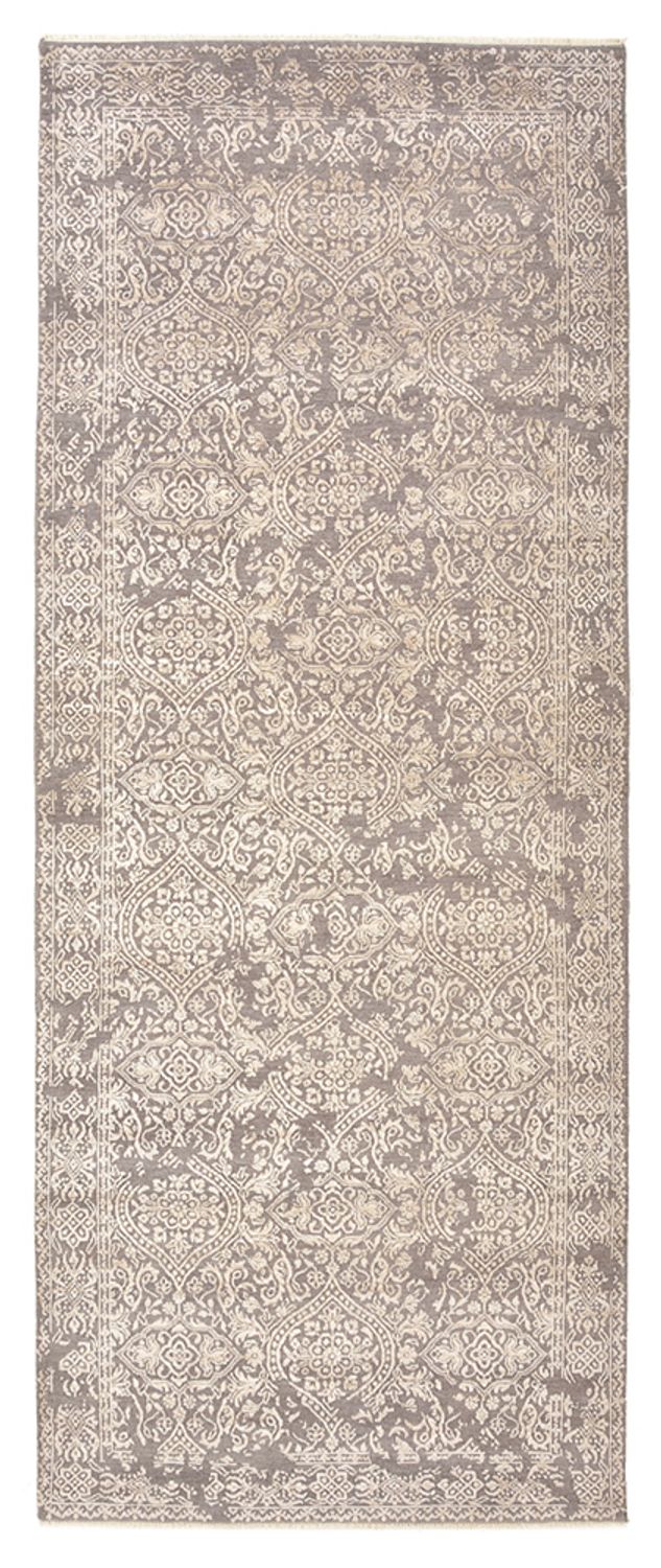 Tappeto corsia Tappeto di design - 307 x 123 cm - grigio
