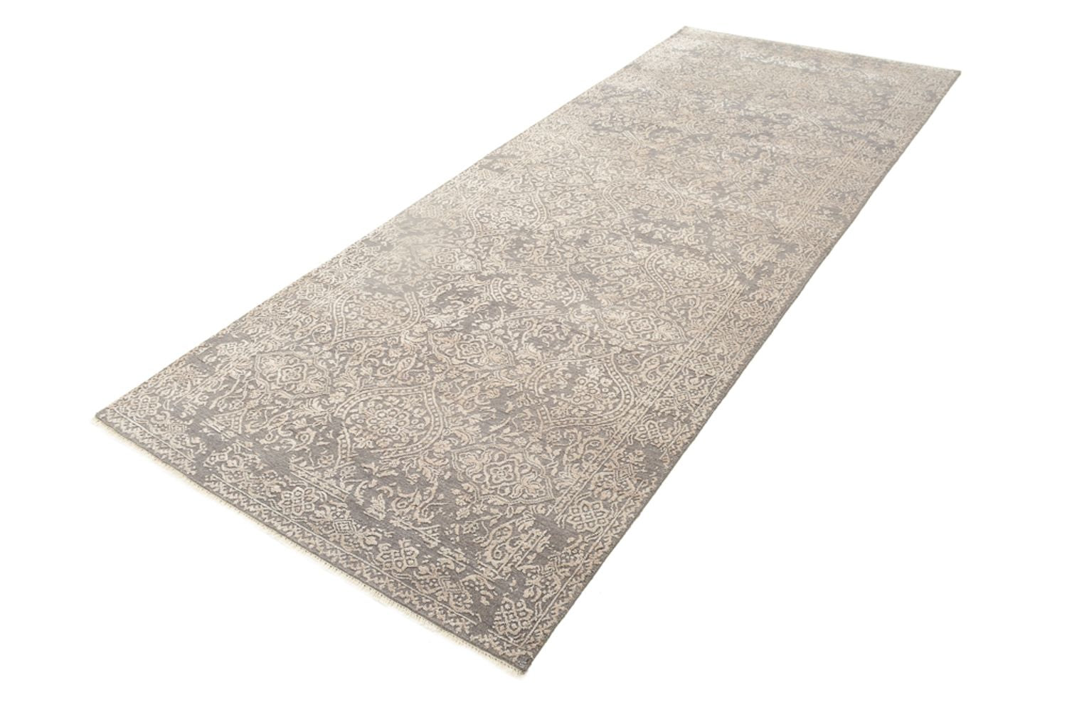 Tappeto corsia Tappeto di design - 304 x 122 cm - grigio