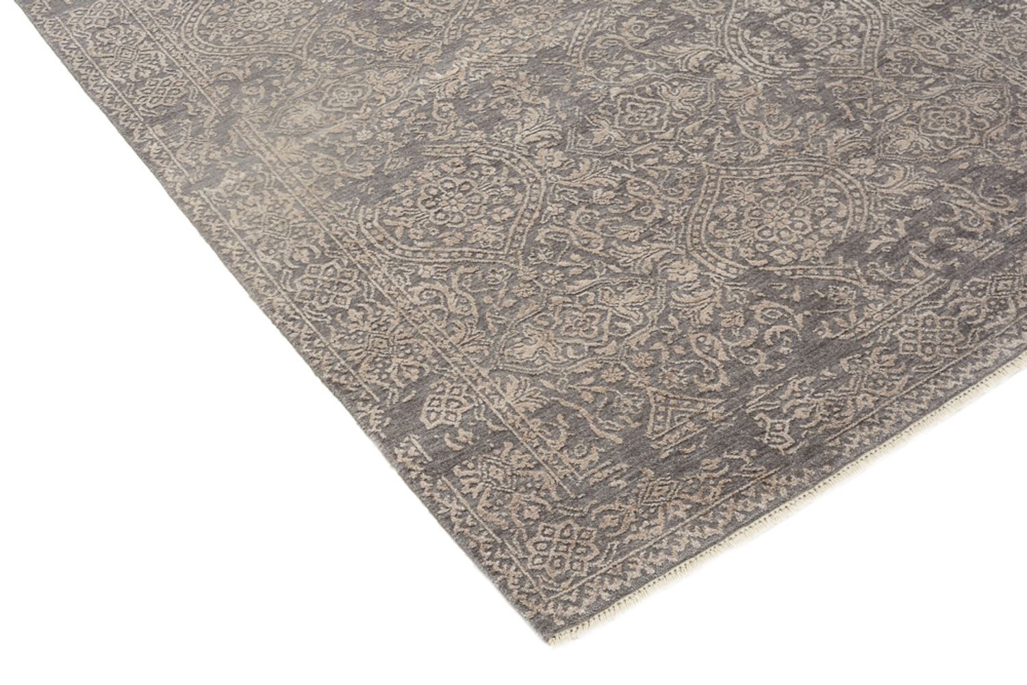 Tappeto corsia Tappeto di design - 304 x 122 cm - grigio