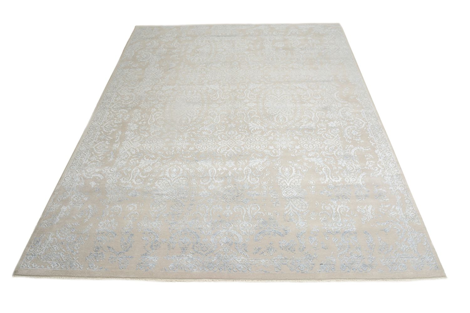Tappeto di design - 334 x 243 cm - grigio chiaro