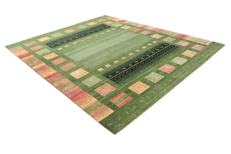 Tappeto Gabbeh - Loribaft Indus - 302 x 248 cm - verde