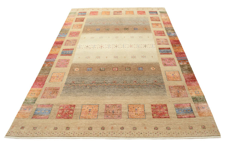 Tappeto Gabbeh - Loribaft Indus - 255 x 173 cm - beige scuro