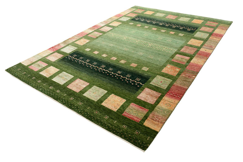 Tappeto Gabbeh - Loribaft Indus - 308 x 205 cm - verde