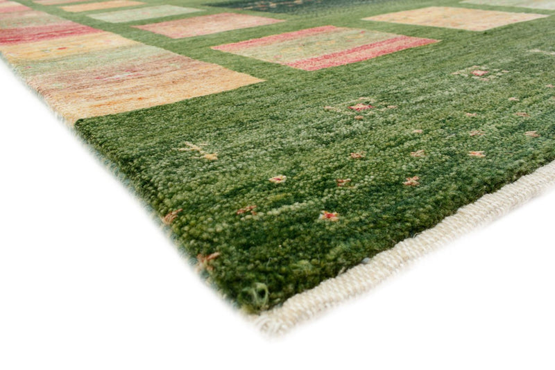 Tappeto Gabbeh - Loribaft Indus - 308 x 205 cm - verde