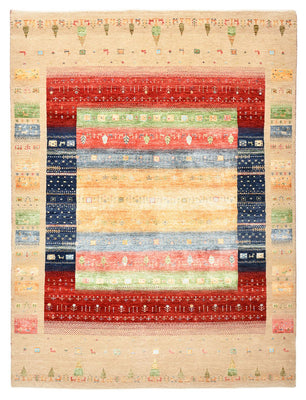 Tappeto Gabbeh - Loribaft Indus - 207 x 156 cm - multicolore