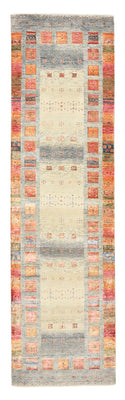 Tappeto corsia Tappeto Gabbeh - Loribaft Indus - 295 x 82 cm - multicolore