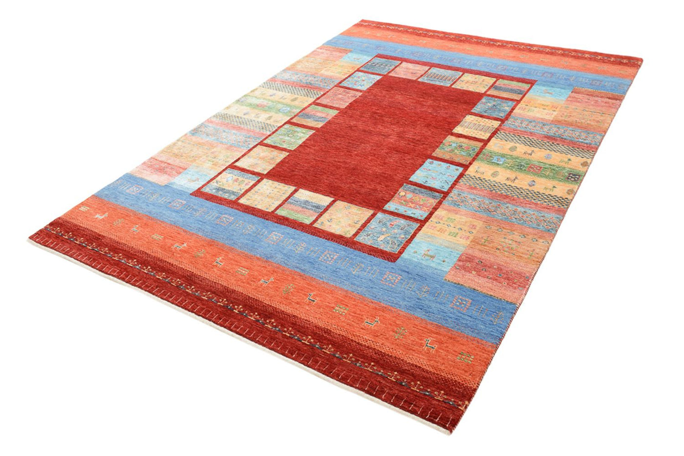 Indo Loribaft Tappeto 242x176cm - Tappeto di lana