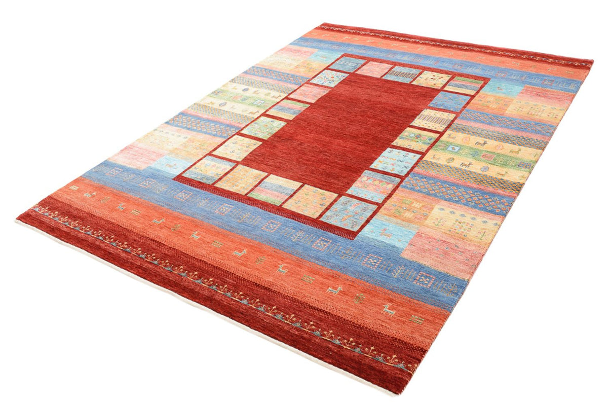 Tappeto Gabbeh - Loribaft Indus - 241 x 178 cm - multicolore