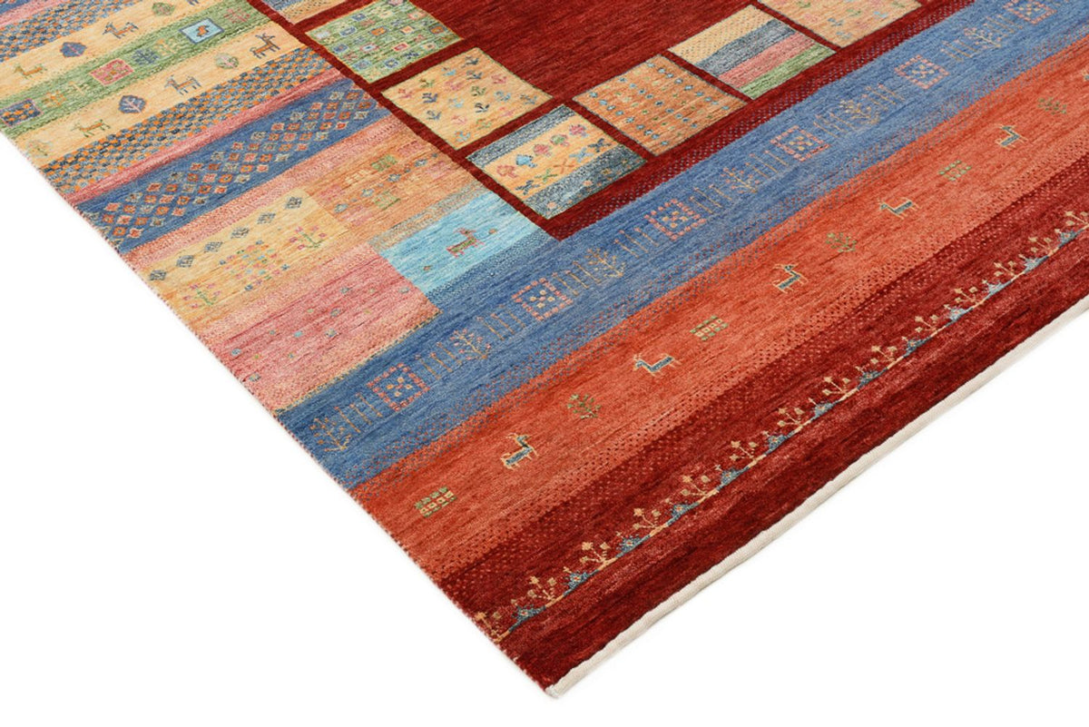 Tappeto Gabbeh - Loribaft Indus - 241 x 178 cm - multicolore