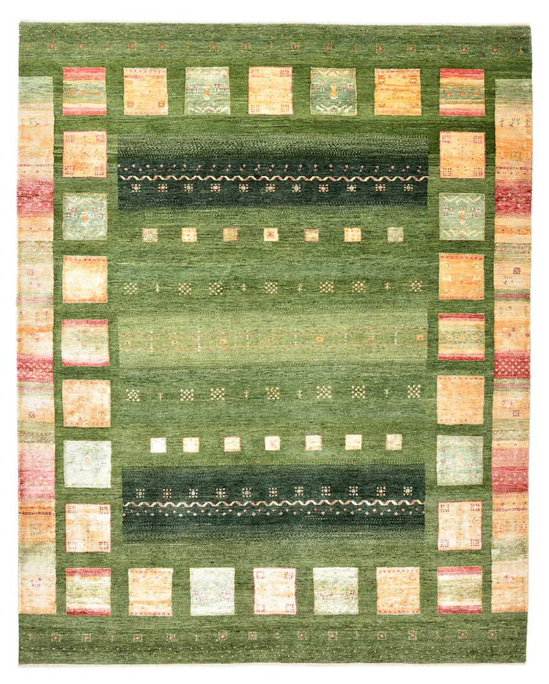 Tappeto Gabbeh - Loribaft Indus - 259 x 208 cm - verde