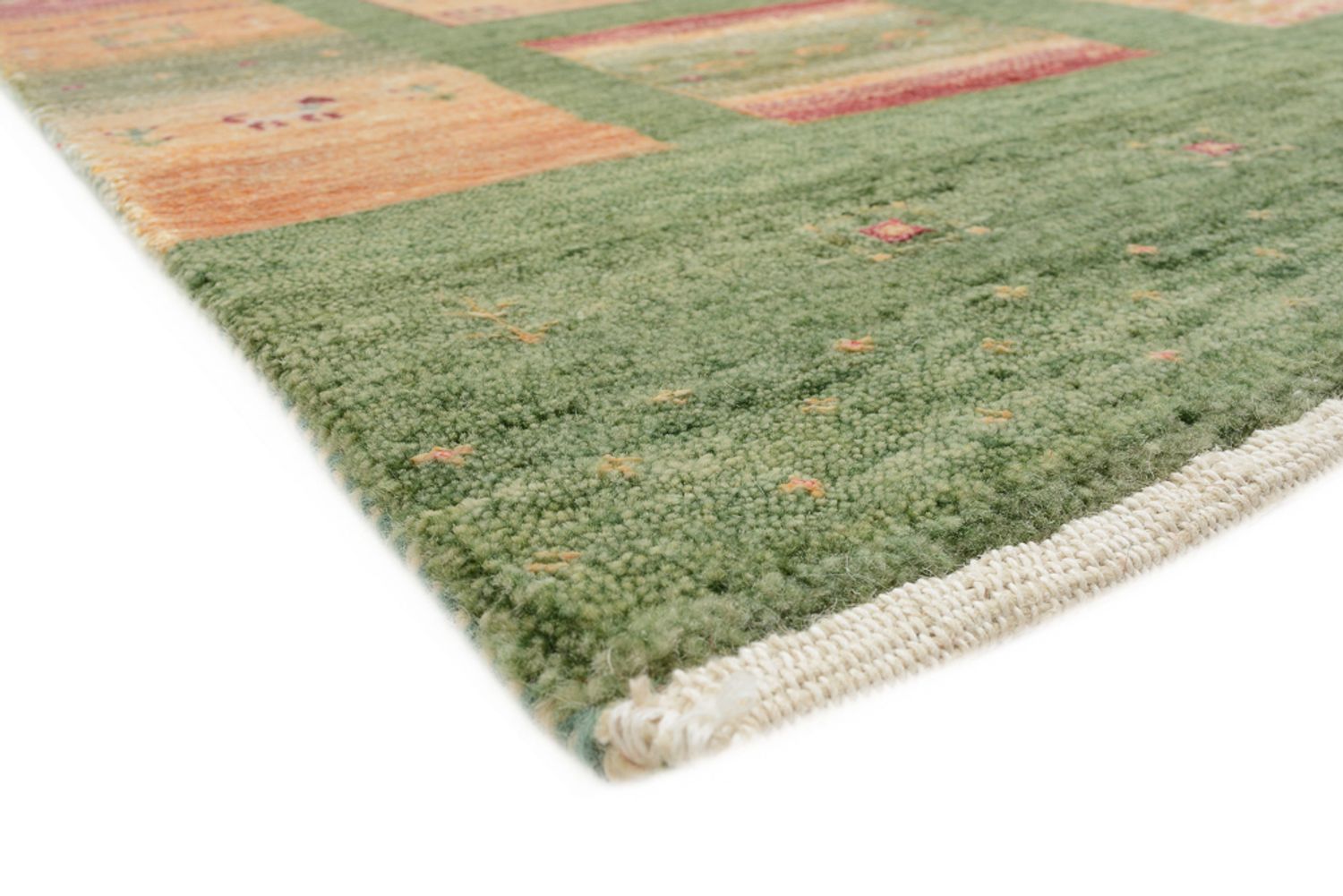 Tappeto Gabbeh - Loribaft Indus - 259 x 208 cm - verde
