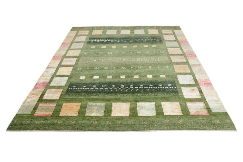 Tappeto Gabbeh - Loribaft Indus - 259 x 208 cm - verde