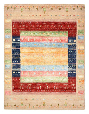 Tappeto Gabbeh - Loribaft Indus - 198 x 154 cm - multicolore