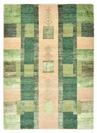 Tappeto Gabbeh - Loribaft Indus - 204 x 150 cm - verde
