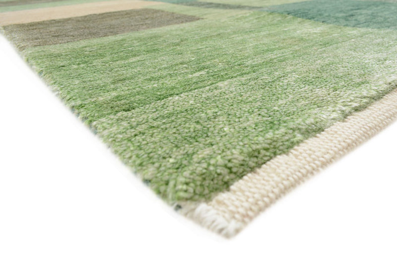 Tappeto Gabbeh - Loribaft Indus - 204 x 150 cm - verde