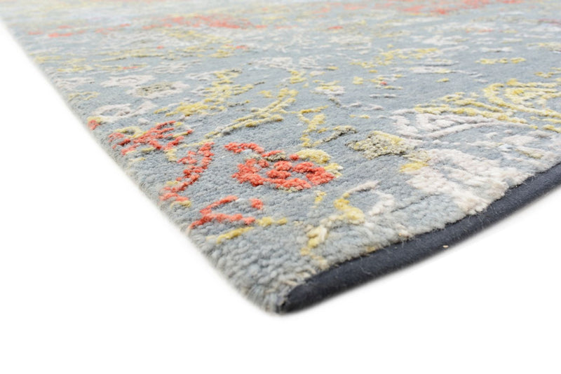 Tappeto di design - 369 x 274 cm - blu chiaro