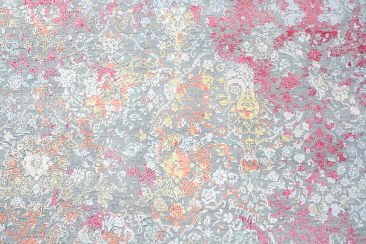 Tappeto di design - 369 x 274 cm - blu chiaro