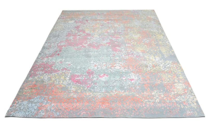 Tappeto di design - 369 x 274 cm - blu chiaro