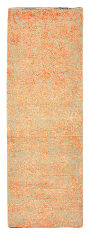 Tappeto corsia Tappeto di design - 201 x 69 cm - arancione