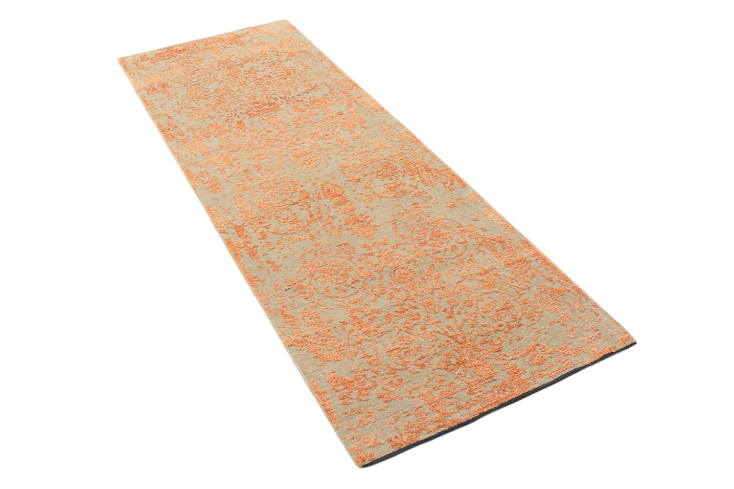Tappeto corsia Tappeto di design - 201 x 69 cm - arancione