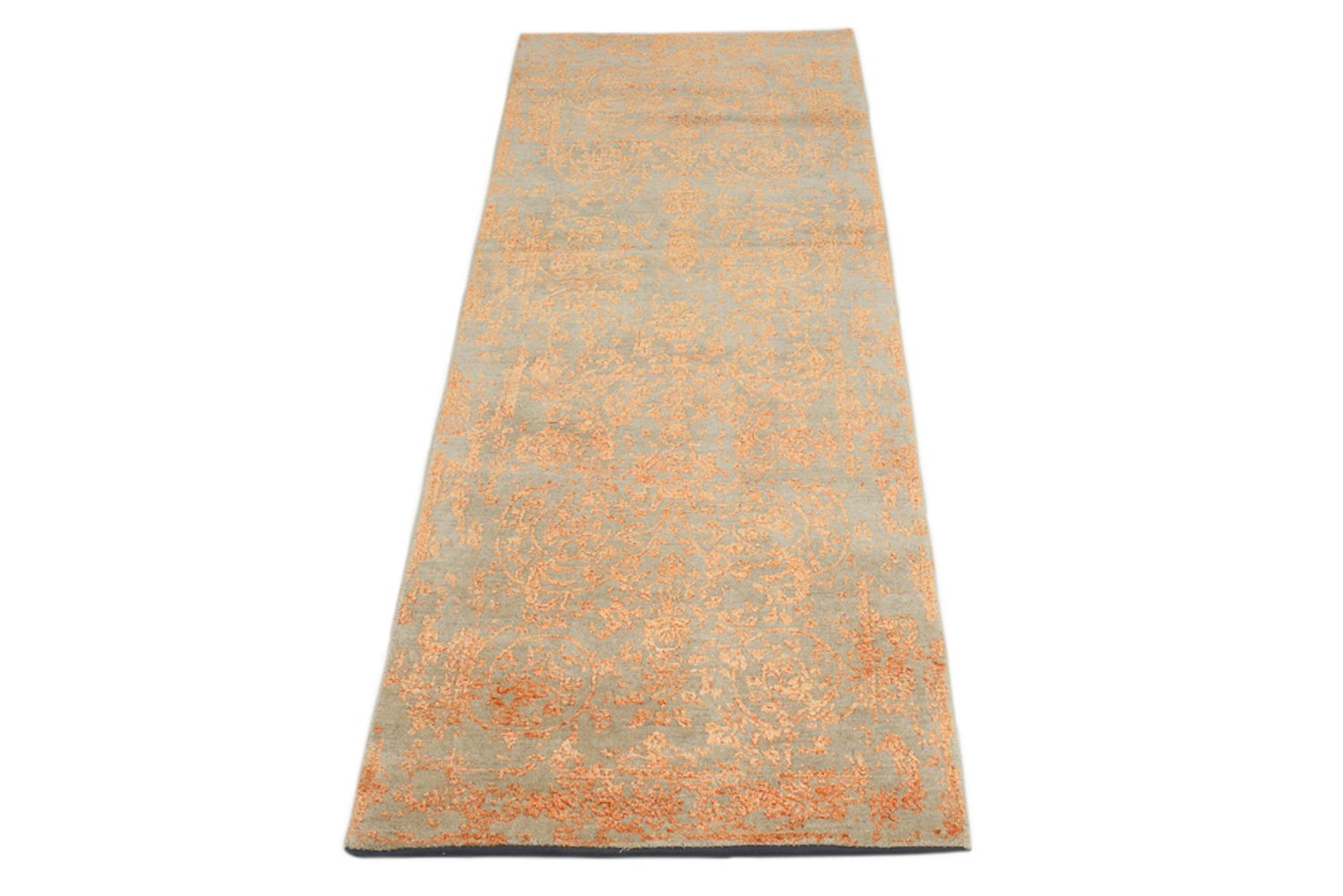 Tappeto corsia Tappeto di design - 201 x 69 cm - arancione