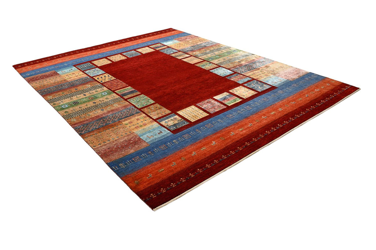 Tappeto Gabbeh - Loribaft Indus - 305 x 243 cm - rosso