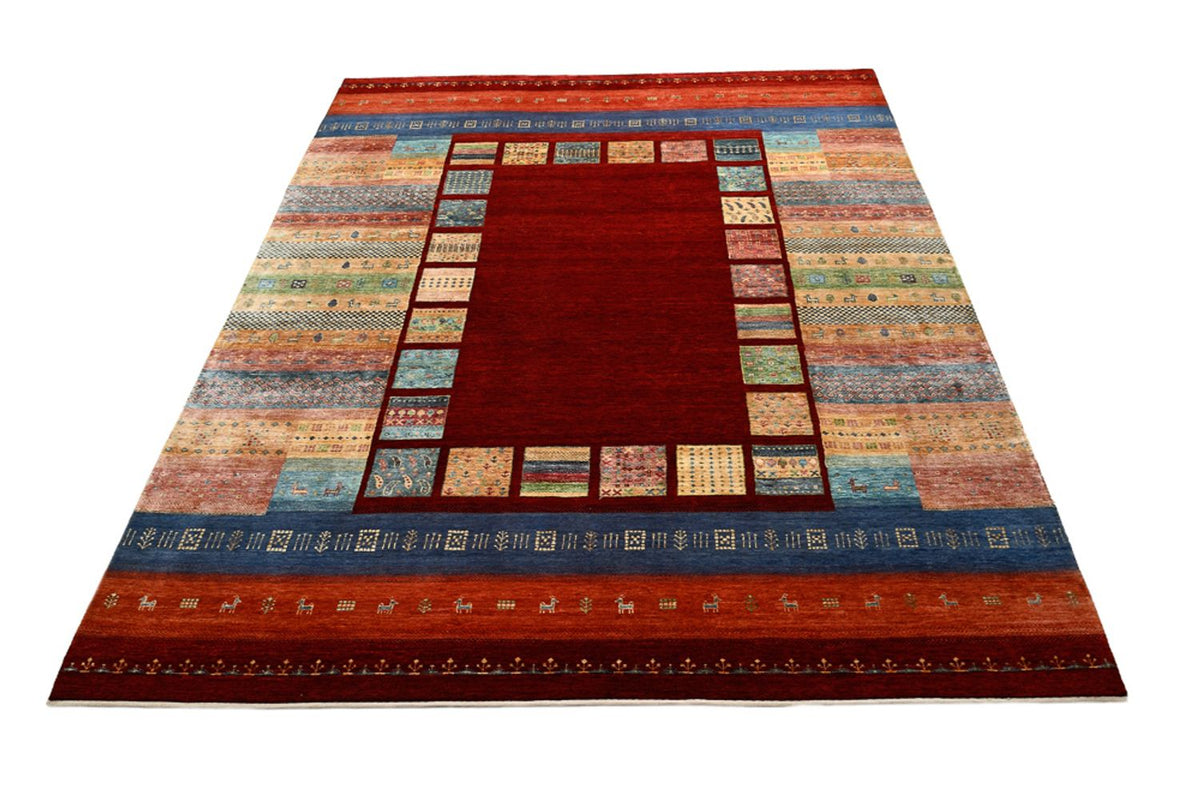Tappeto Gabbeh - Loribaft Indus - 336 x 254 cm - rosso