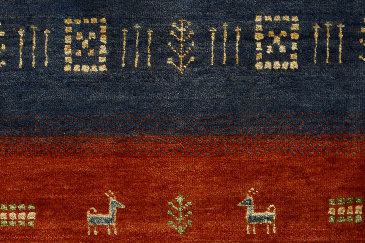 Tappeto Gabbeh - Loribaft Indus - 336 x 254 cm - rosso