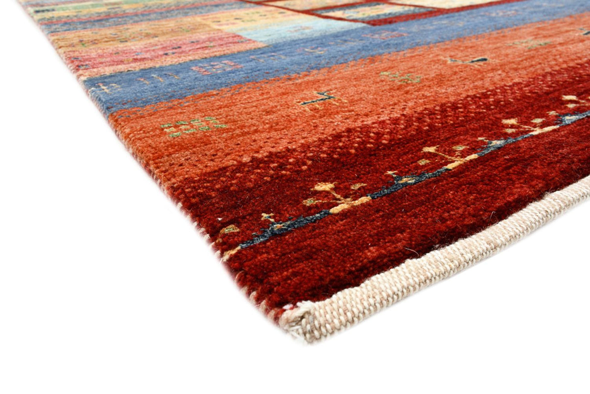 Tappeto Gabbeh - Loribaft Indus - 201 x 155 cm - rosso