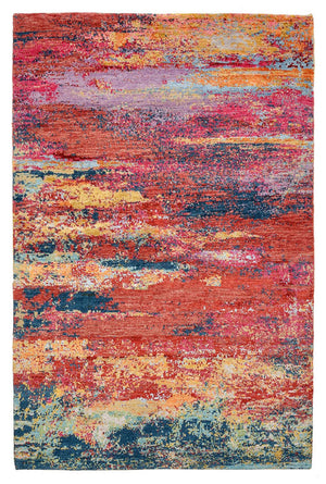 Tappeto di design - 182 x 119 cm - multicolore