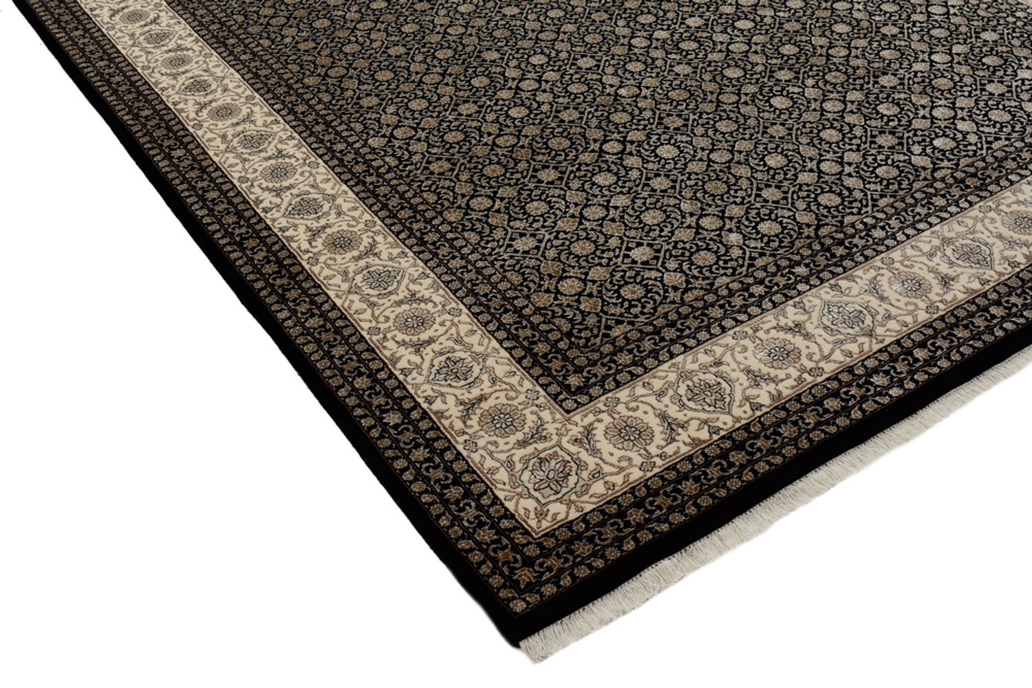 Tappeto orientale - Bidjar - Indo - 301 x 203 cm - beige scuro
