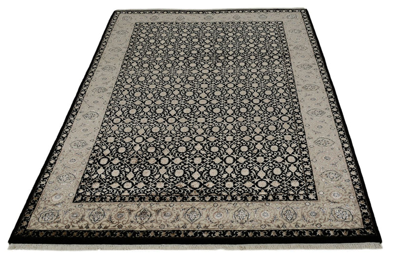 Tappeto orientale - Bidjar - Indo - 202 x 139 cm - beige scuro