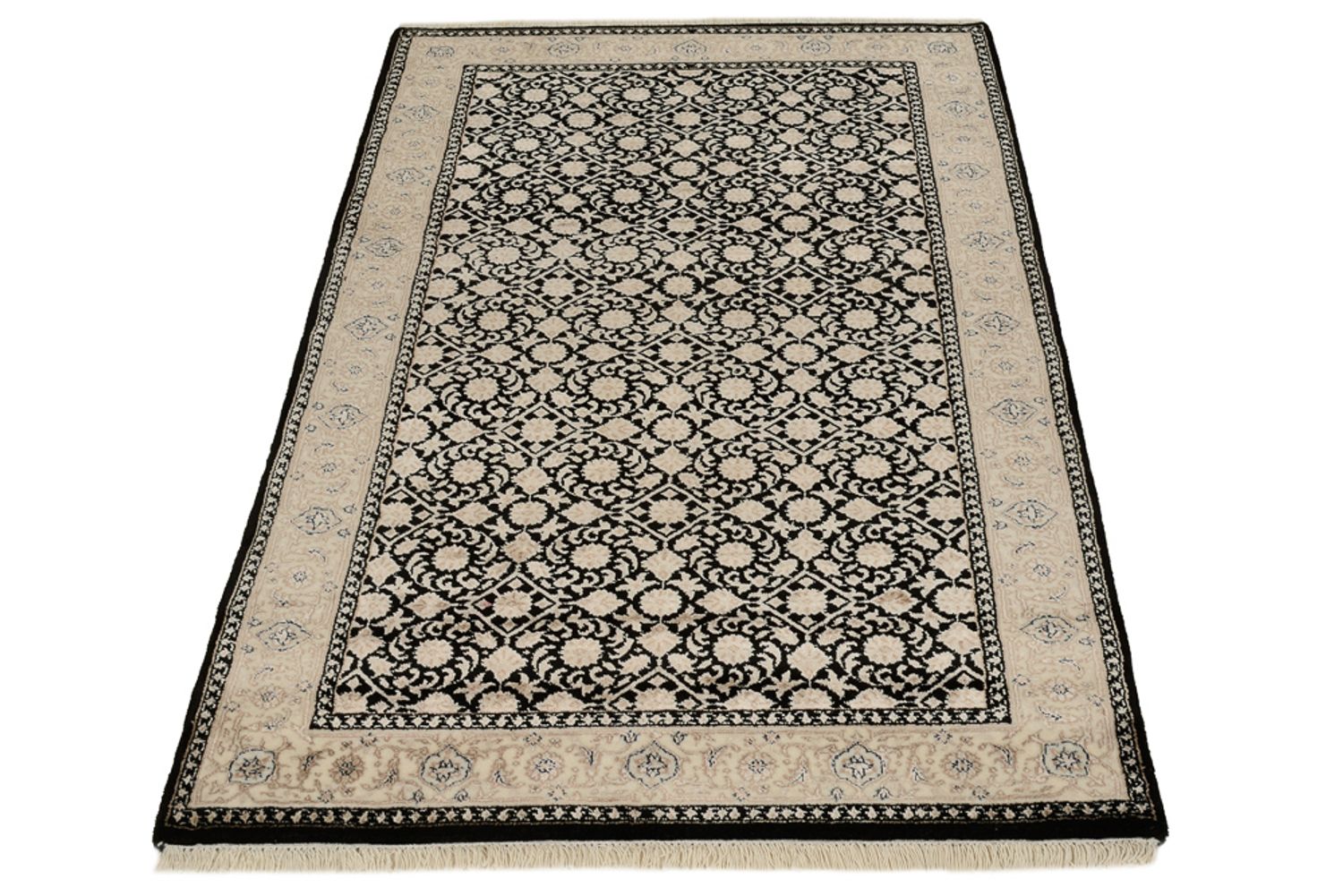 Tappeto orientale - Bidjar - Indo - 157 x 95 cm - beige scuro