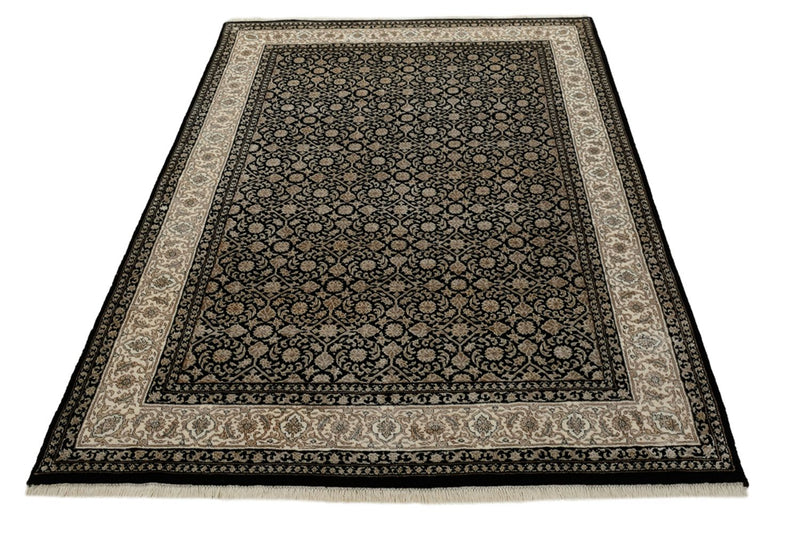 Tappeto orientale - Bidjar - Indo - 204 x 139 cm - beige scuro